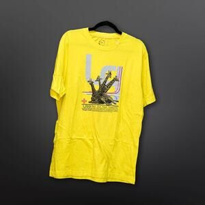 LRG Yellow Graphic T-Shirt - Size Large - Great Condition!